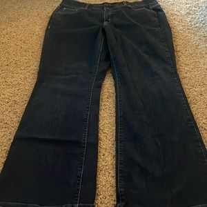 Lane Bryant dark denim size 20 bootcut